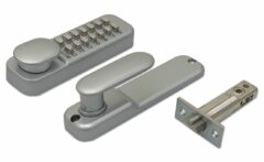 DX Mechanisch codeslot "EASY" satijn verchroomd