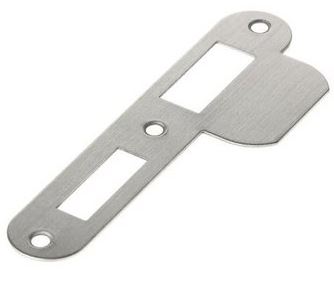 Nemef sluitplaat 1266 Afgerond rvs