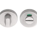 WC-Sluiting Rond met 8 mm stift RVS