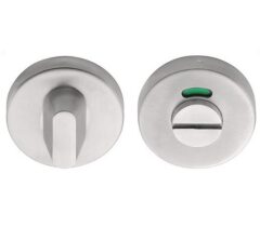 WC-Sluiting Rond met 8 mm stift RVS