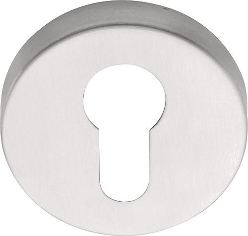 PC-Plaatje Rond Mat RVS