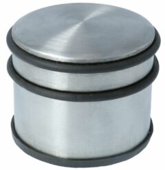 Deurstop Rond 90 mm rvs