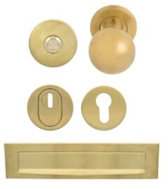 Voordeurset 501 SKG3 PVD Mat Goud