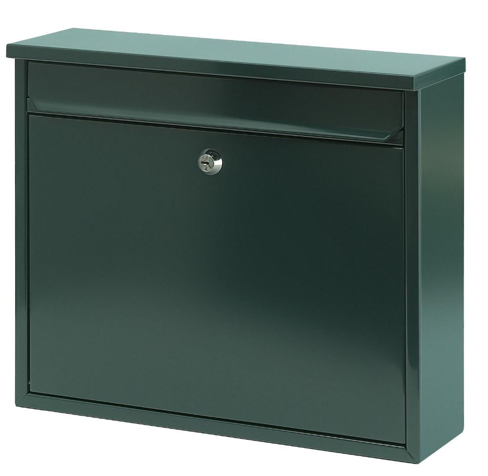 Wandbrievenbus Granadan groen