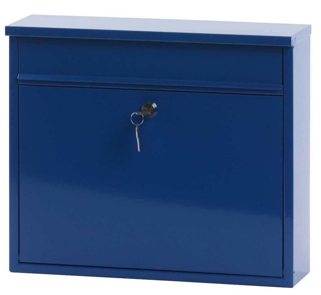 Wandbrievenbus Granadan Blauw