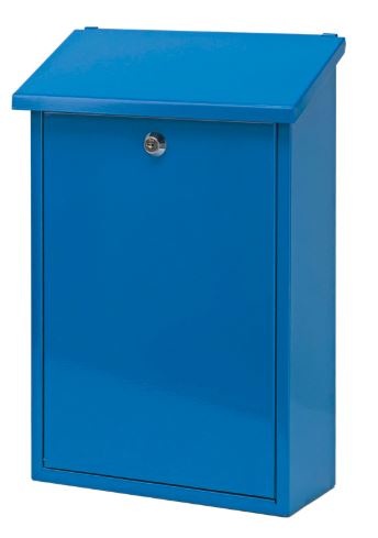 Wandbrievenbus Toledon Blauw