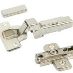 Potscharnier push-to-open Mesuco 143 half opdek opschroefbaar 48 mm