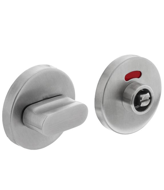 WC-sluiting 8 mm Met stiftbediening RVS