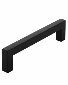 Meubelgreep Vierkant Zwart 96 mm