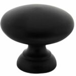 Meubelknop paddenstoel Ø40mm zwart