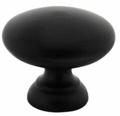 Meubelknop paddenstoel Ø40mm zwart