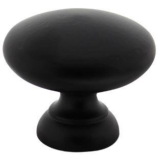 Meubelknop paddenstoel Ø40mm zwart