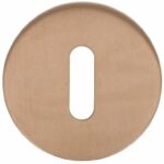 Sleutelplaatje BASIC LBN50 6 mm PVD Mat Brons