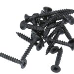 20 stuks Zwarte Schroeven Pozy Drive 3.0 x 20 mm