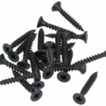 20 stuks Zwarte Schroeven Pozy Drive 4.5 x 30 mm