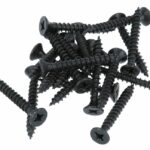 20 stuks Zwarte Schroeven Pozy Drive 5.0 x 40 mm