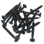 20 stuks Zwarte Schroeven Pozy Drive 5.0 x 50 mm