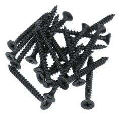 20 stuks Zwarte Schroeven Pozy Drive 5.0 x 50 mm