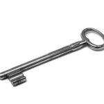 1 Dulimex Sleutel nr. 10,0 voor Poortsloten en Kelderbandsloten