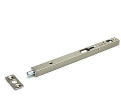 Bascule kantschuif 250x17x15 mm Staal Zilvergelakt