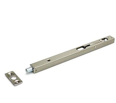 Bascule kantschuif 250x17x15 mm Staal Zilvergelakt