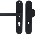 Veiligheidsbeslag met kerntrek beveiliging BASICS LB60-50KT/LBII-19 knop/kruk SKG*** Zwart PC72