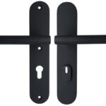 Veiligheidsbeslag met kerntrek beveiliging LBSM-50KT/LBVII-19 kruk/kruk SKG*** Zwart PC72