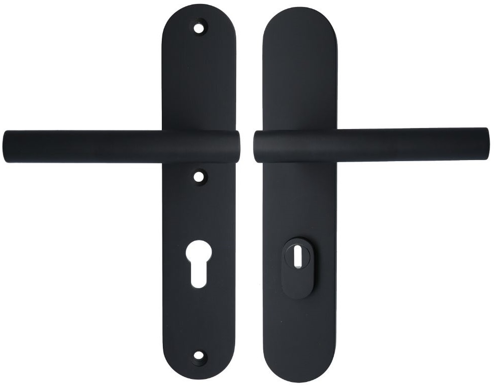 Veiligheidsbeslag met kerntrek beveiliging LBSM-50KT/LBVII-19 kruk/kruk SKG*** Zwart PC72