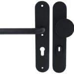 Veiligheidsbeslag met kerntrek beveiliging BASICS LB60-50KT/LBIII-19 knop/kruk SKG*** Zwart PC72