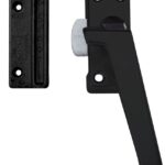 AXA Raamsluiting Met Nok en Drukknop Rechts Zwart