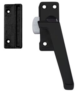 AXA Raamsluiting Met Nok en Drukknop Rechts Zwart