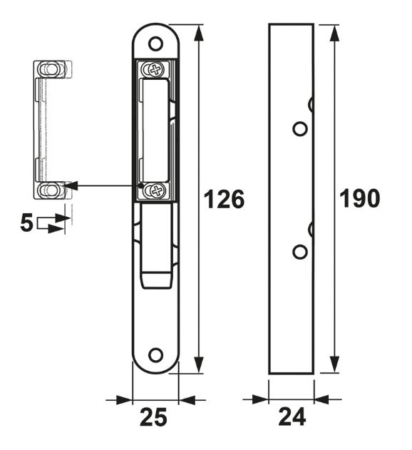 AXA Veiligheidssluitkom 7421 PC55