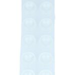 12 transparante stootbuffertjes