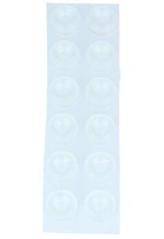 12 transparante stootbuffertjes