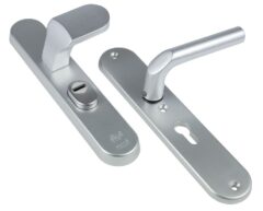 AMI Veiligheidsgarnituur VARO Ovaal met kerntrekbeveiliging PC92 SKG*** Aluminium F1