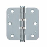 AXA Kogellagerscharnier 76x76 Verzink Ronde Hoeken