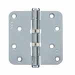AXA Kogellagerscharnier 89x89 Verzink Ronde Hoeken