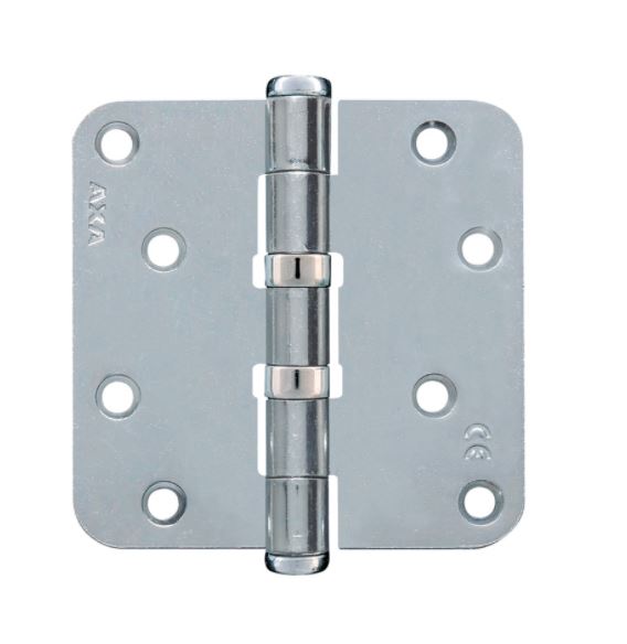 AXA Kogellagerscharnier 89x89 Verzink Ronde Hoeken