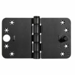 AXA Smart Easyfix Veiligheidsscharnier 89X125 SKG*** Zwart