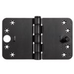 AXA Smart Easyfix Veiligheidsscharnier 89X150 SKG*** Zwart