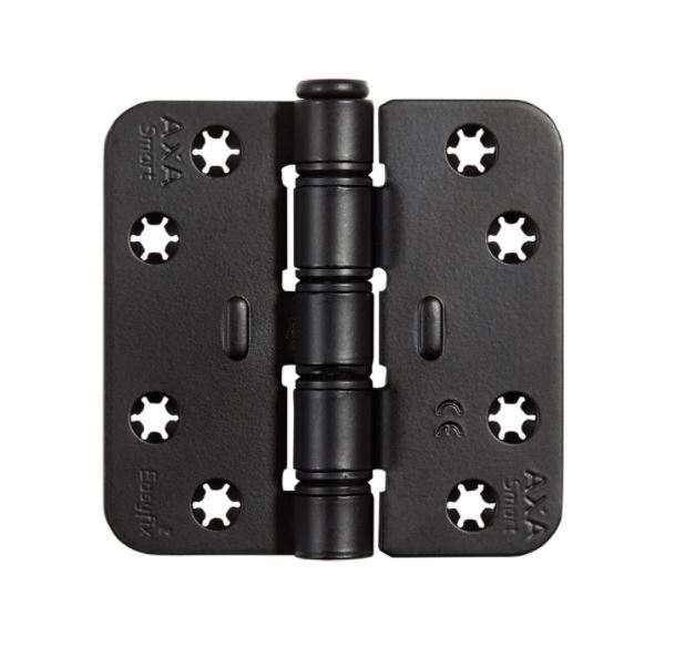 AXA Smart Easyfix Scharnier 89x89 mm Zwart