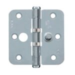 AXA Kogellagerscharnier SKG** 76x76 Verzink Ronde Hoeken