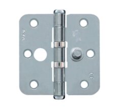 AXA Kogellagerscharnier SKG** 76x76 Verzink Ronde Hoeken
