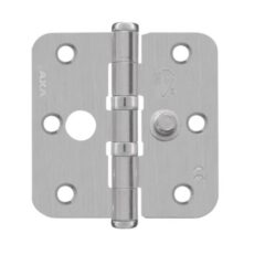 AXA Kogellagerscharnier SKG** 76x76 RVS Ronde Hoeken