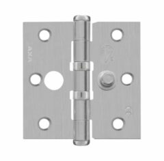 AXA Kogellagerscharnier SKG** 76x76 RVS Rechte Hoeken