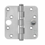 AXA Kogellagerscharnier SKG*** 89x89 RVS Ronde Hoeken