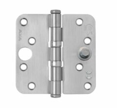 AXA Kogellagerscharnier SKG*** 89x89 RVS Ronde Hoeken