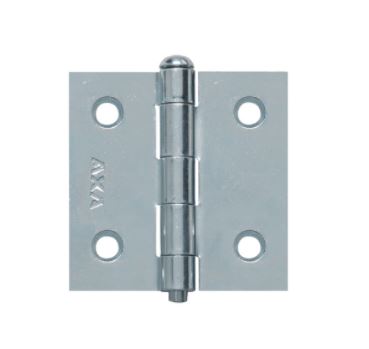 AXA Ongelagerd scharnier 51x51x1.6 met losse pen