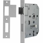 AXA dag-nachtslot klavier SL56 met Witte Voorplaat