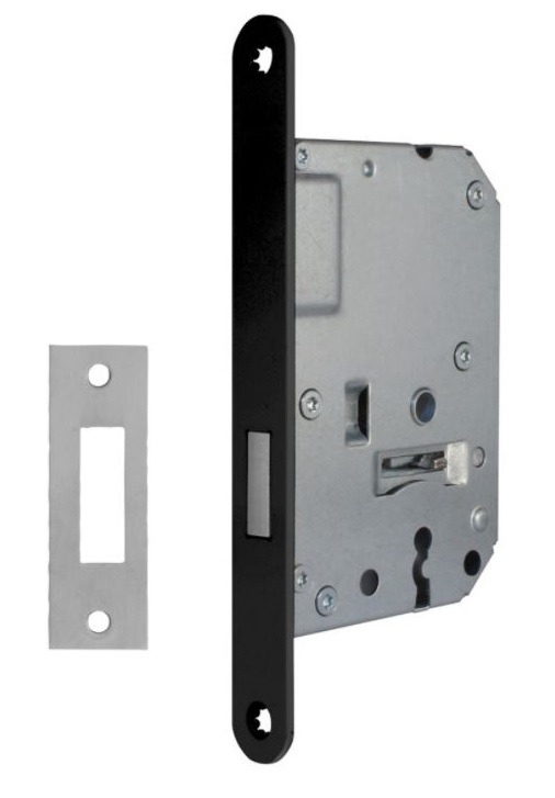 AXA Kastslot met Zwarte Voorplaat